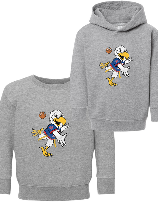 TODDLER Flag Football Flag Football Hoodie & Crewneck