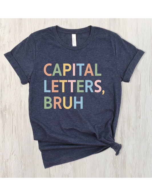 Capital Letters..