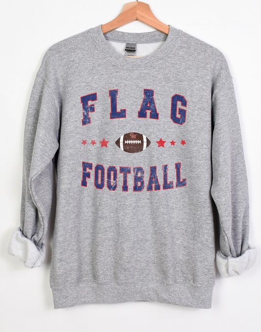 Youth/Adult Flag Football Crewnecks - Various Colors