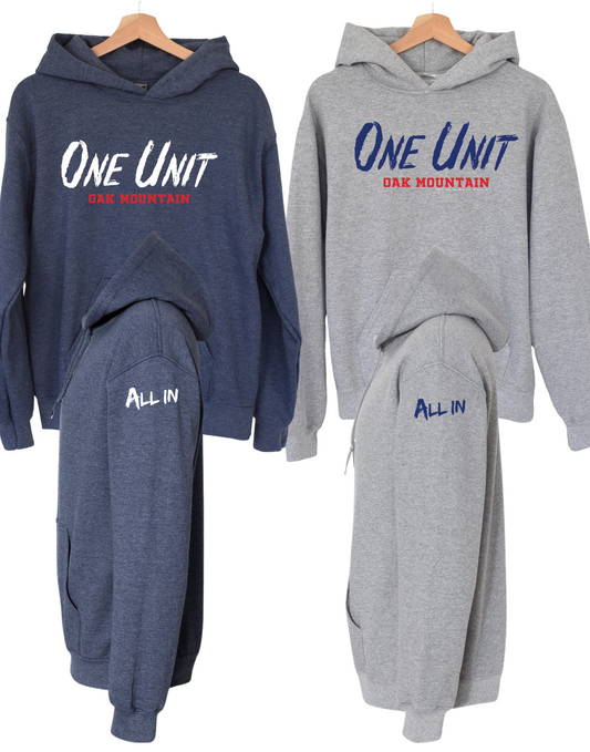 ALL IN EAGLE DAY - HOODIES YOUTH -ADULT