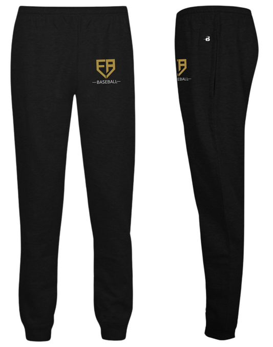 Adult/Youth Fleece Joggers- Black & Charcoal