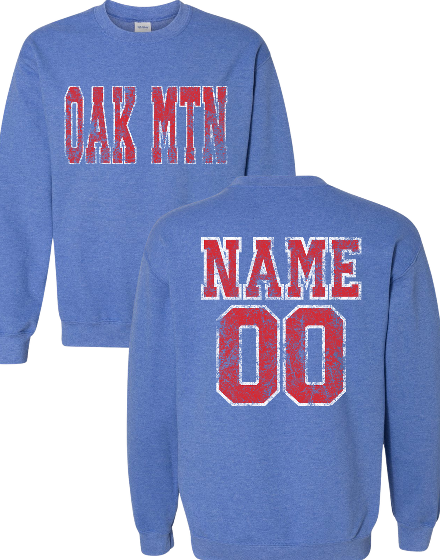 Personalized Name/Number Sweatshirts