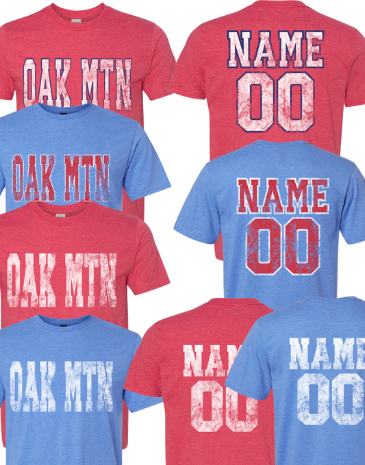 Personalized Name/Number TSHIRTS