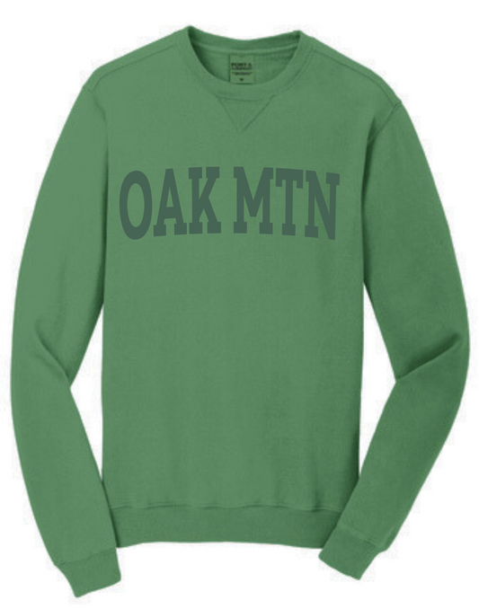 OM Green block print Sweatshirt - Hoodie or Crew