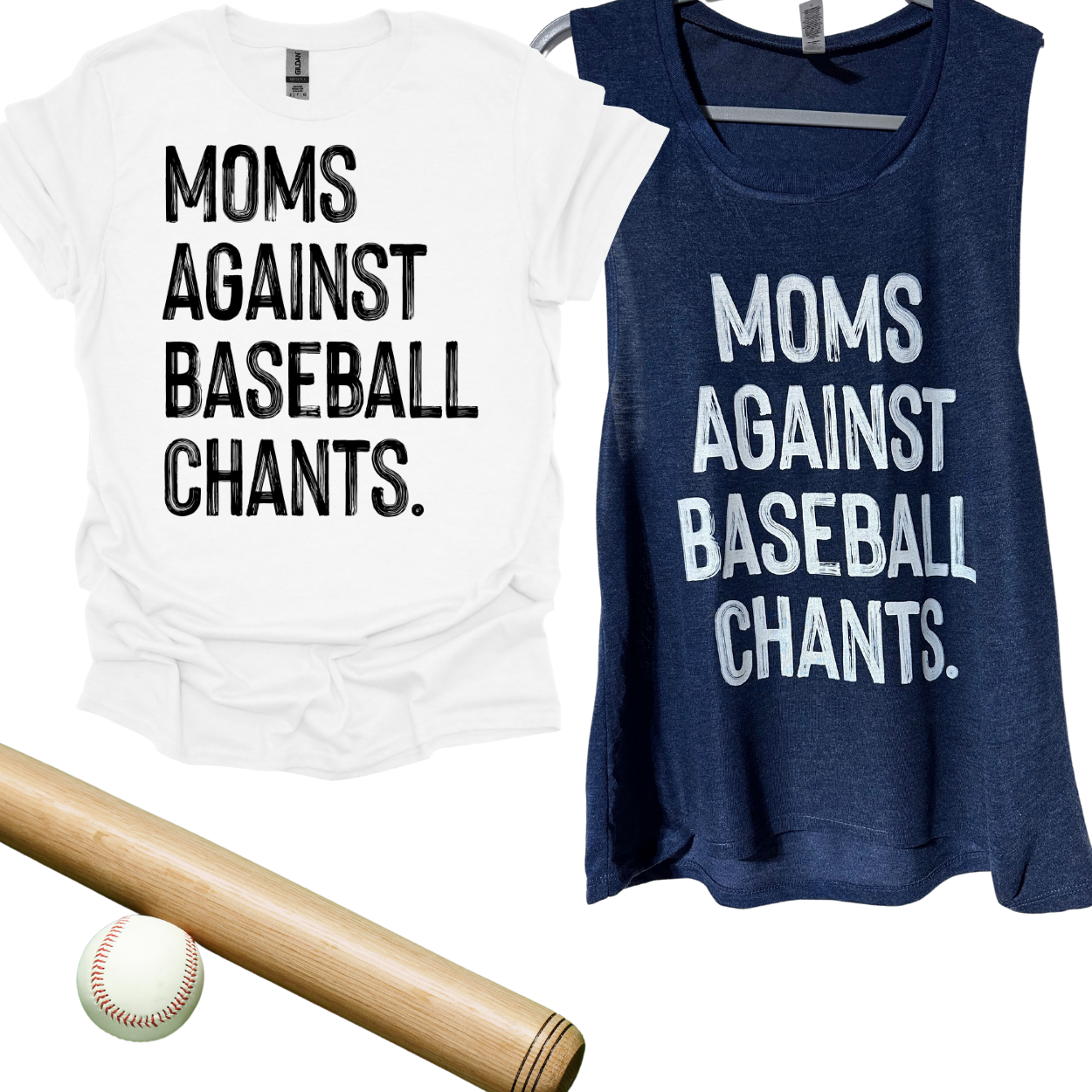 Moms Against Baseball Chants T'shirt/Tanks