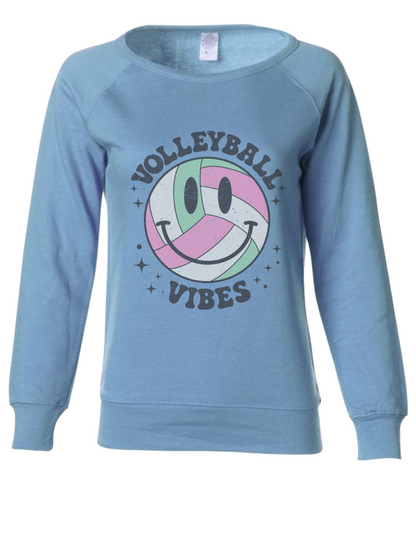 Volleyball Vibes Crewneck Sweatshirt