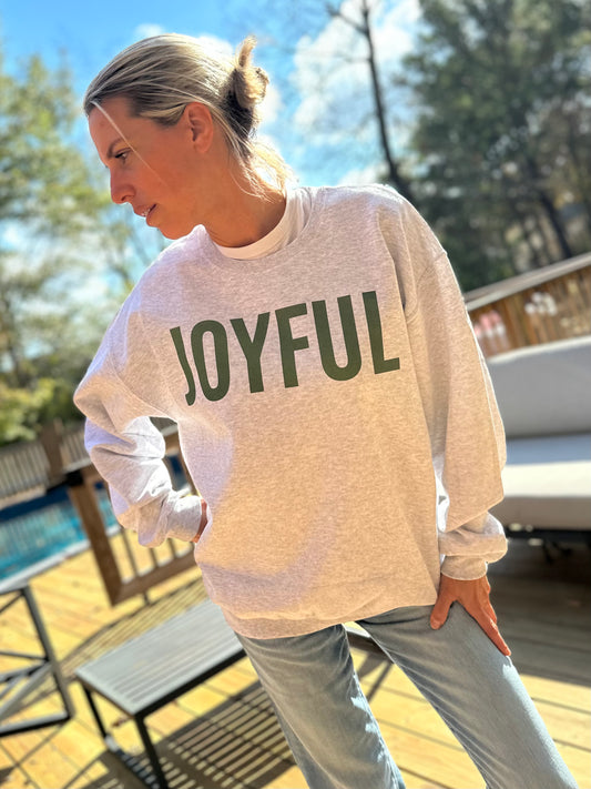 JOYFUL Crewneck