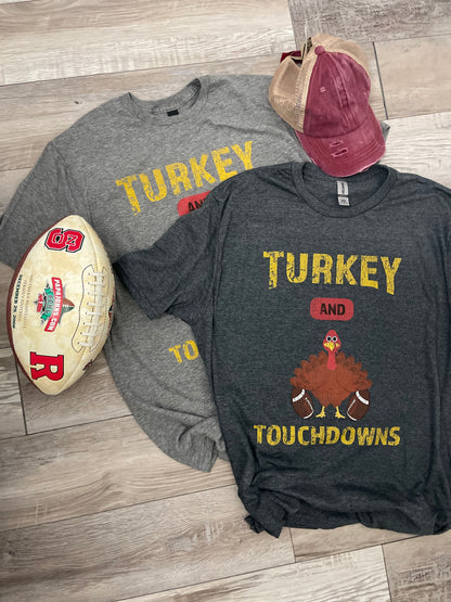 Turkey & Touchdowns T'shirts