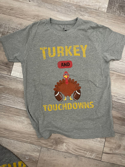 Turkey & Touchdowns T'shirts