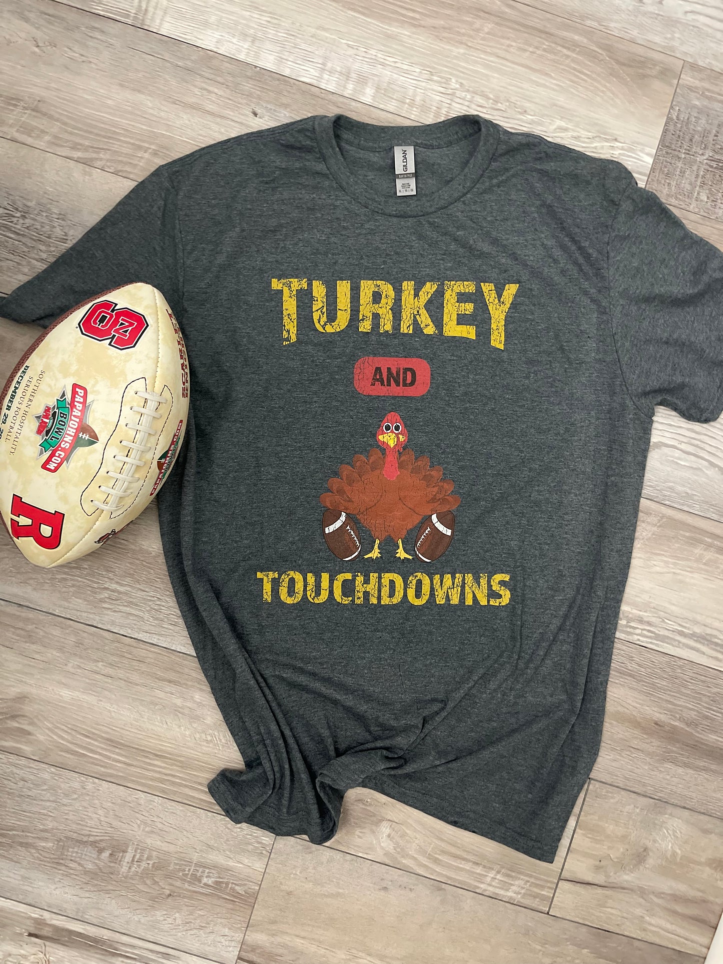 Turkey & Touchdowns T'shirts
