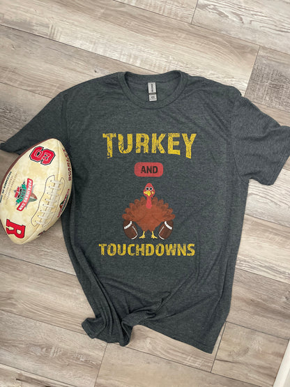 Turkey & Touchdowns T'shirts