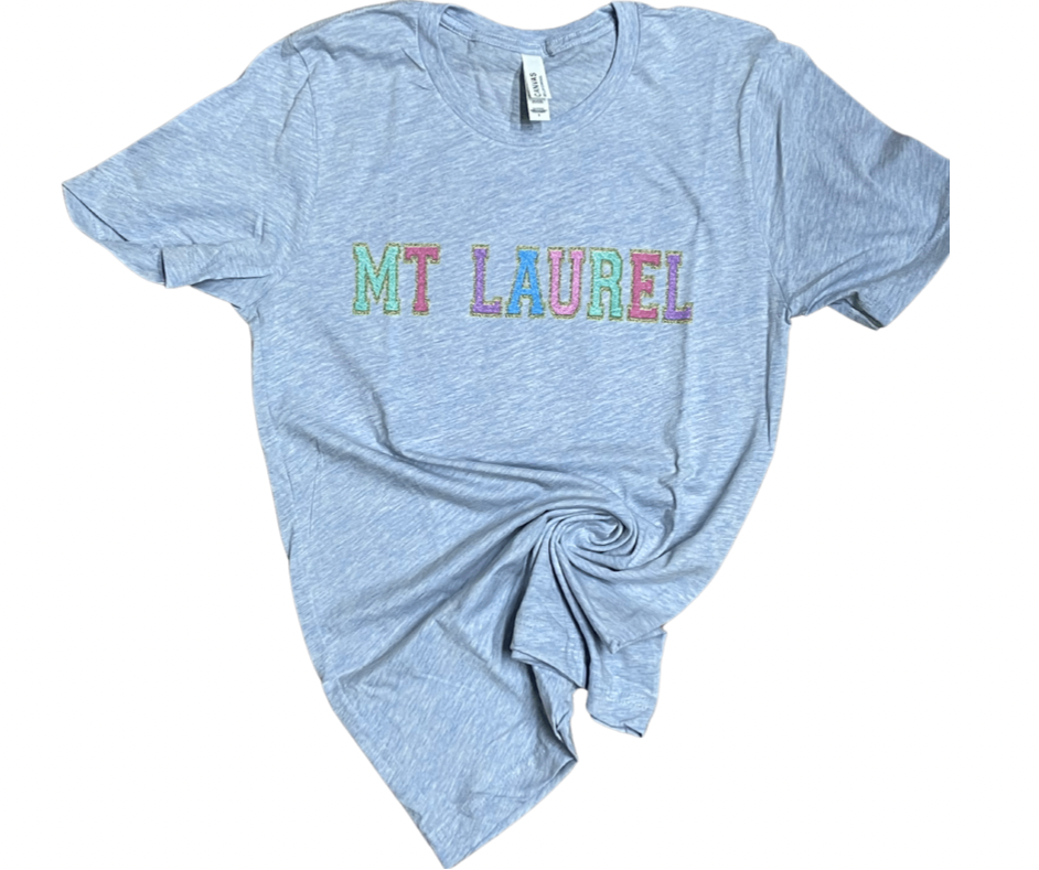 Mt Laurel Varsity Print Tshirt