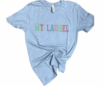 Mt Laurel Varsity Print Tshirt